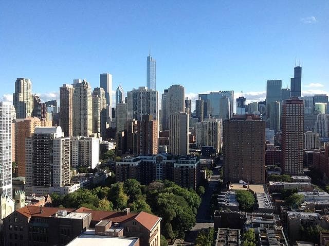 View from all windows in unit