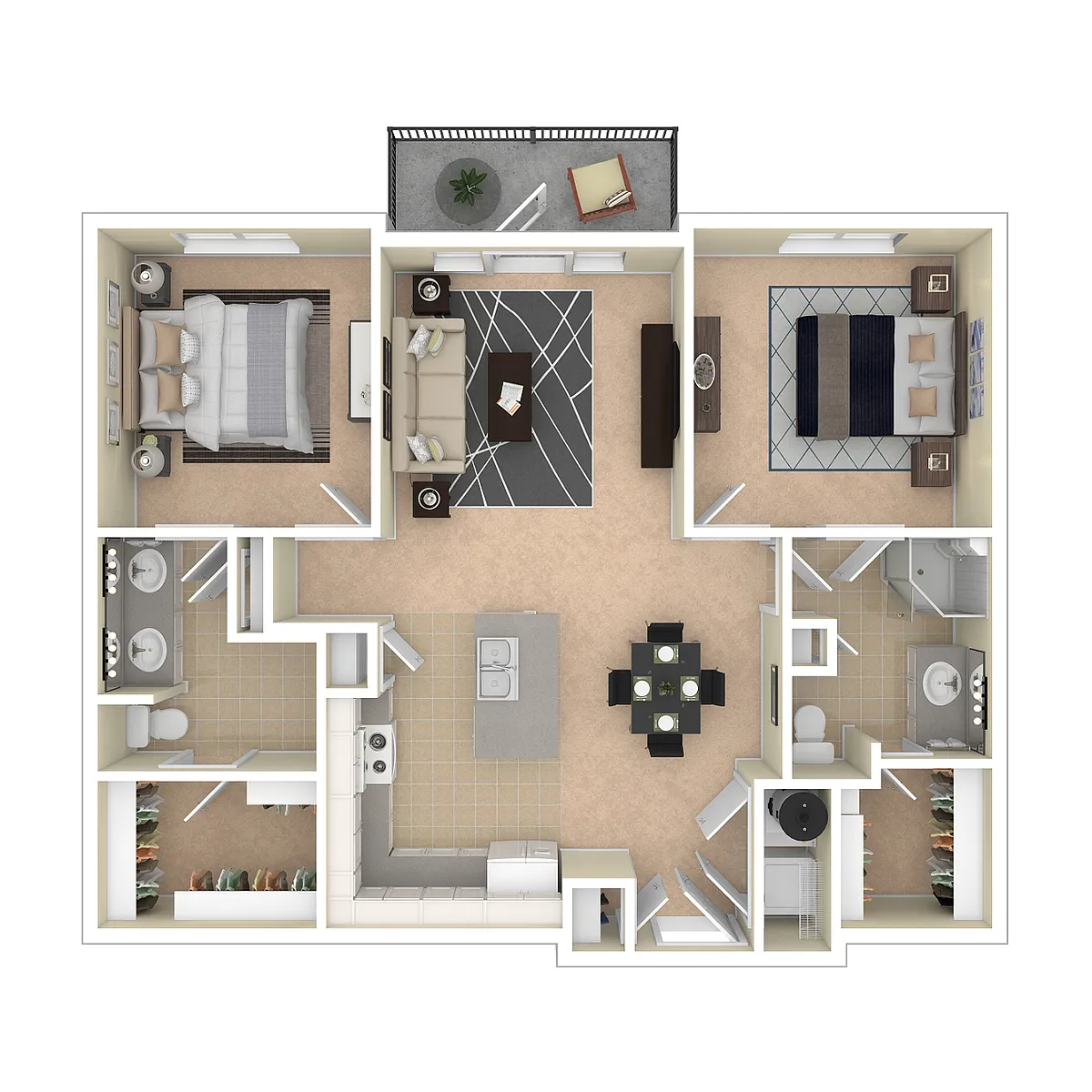 Floor plan B1