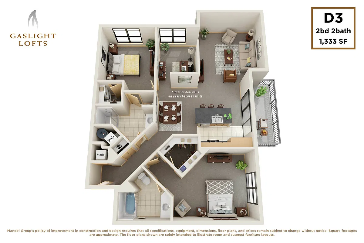 Floor plan D3