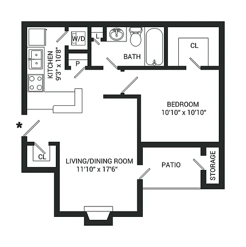 Floor plan Brooke