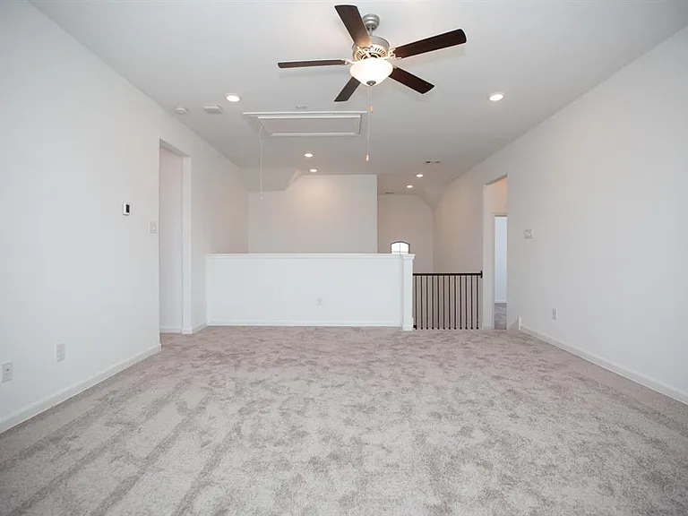 Upstairs game room model picture