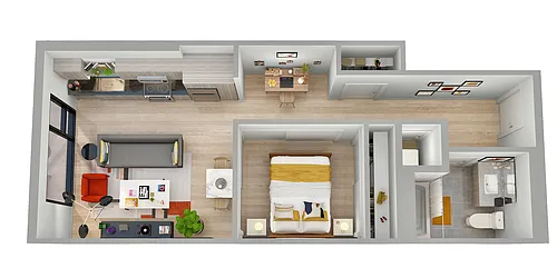 Floor plan A1