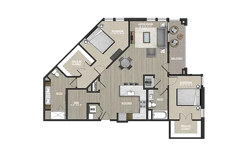 Floor plan B19 - Rose of Sharon