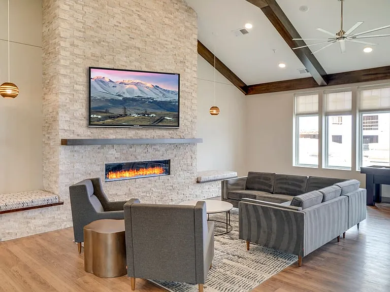 Sit back and relax in our TV lounge in the clubhouse.