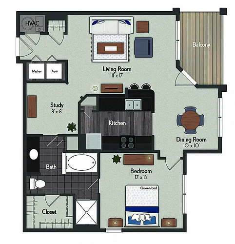 Floor plan Johnston
