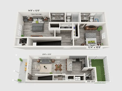 Floor plan Vintage A