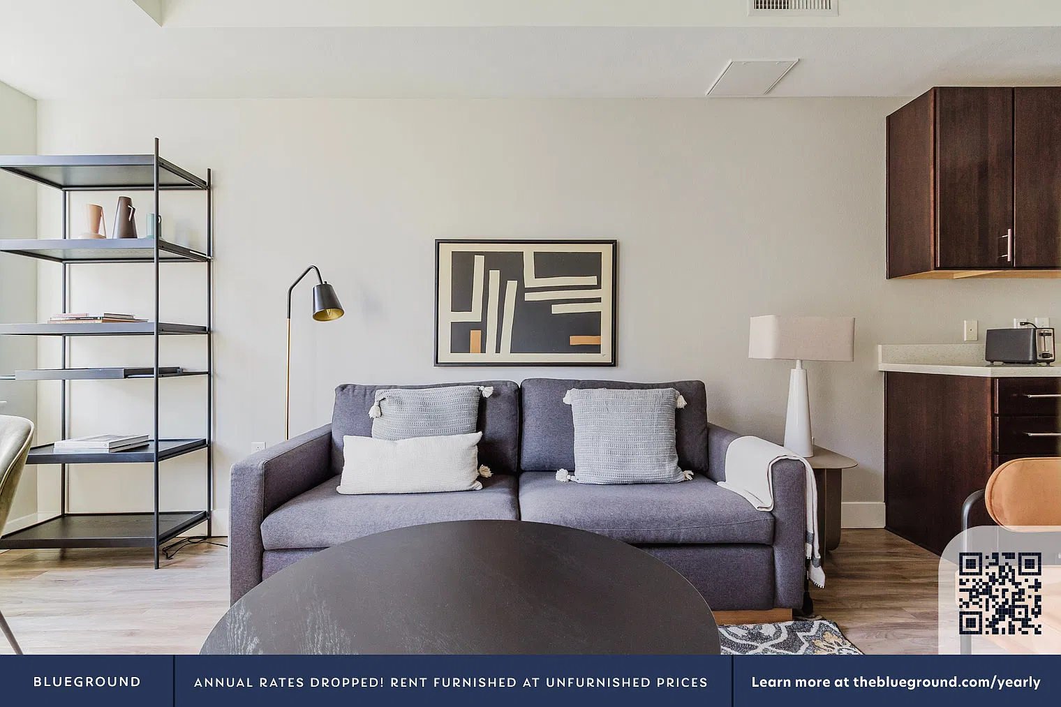 1 bed, 1.0 bath, 693 sqft, $4,570 — Photo 2