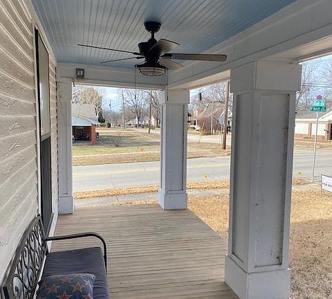 Large front porch
