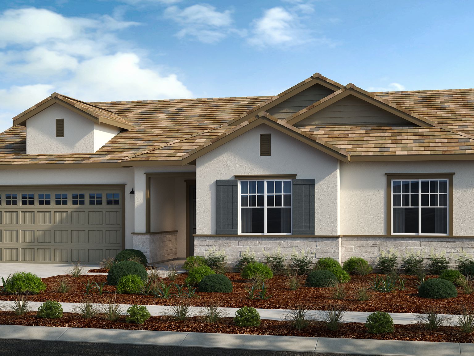 Plan 8 Glacier Plan, Esplanade at Madeira Ranch, Elk Grove, CA 95757