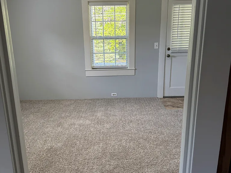 Living room with new paint