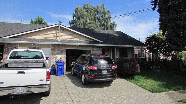 front of duplex