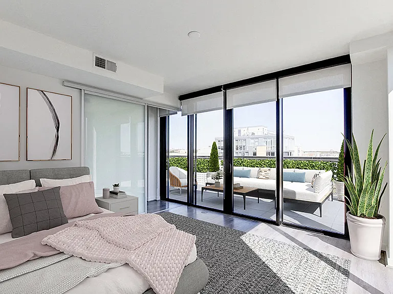 Penthouse Bedroom Views