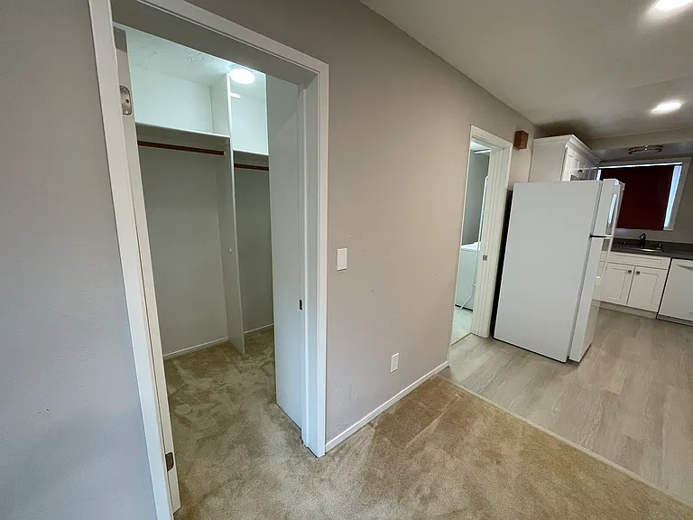 Entrances to Downstair Storage(left) and Laundry(right)