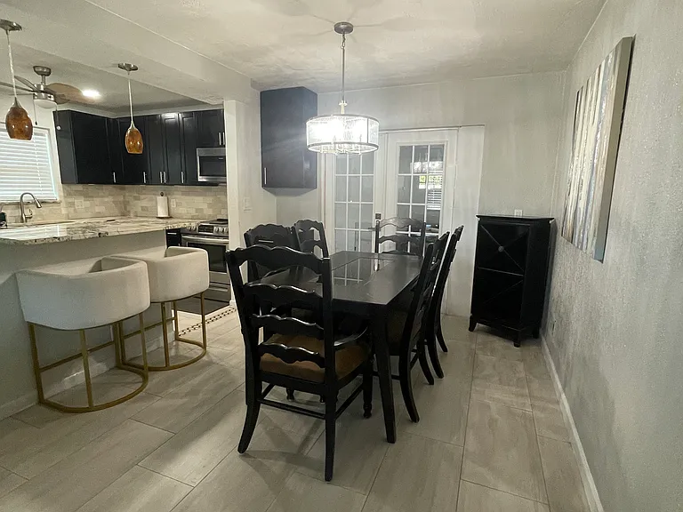 Dining area and breakfast nook