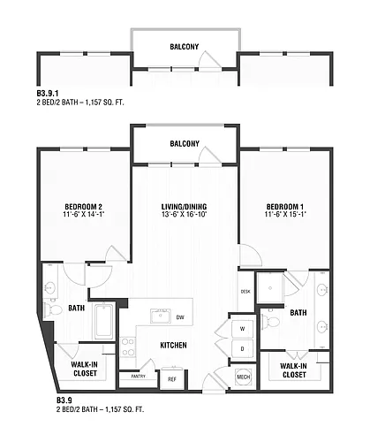 Floor plan B39