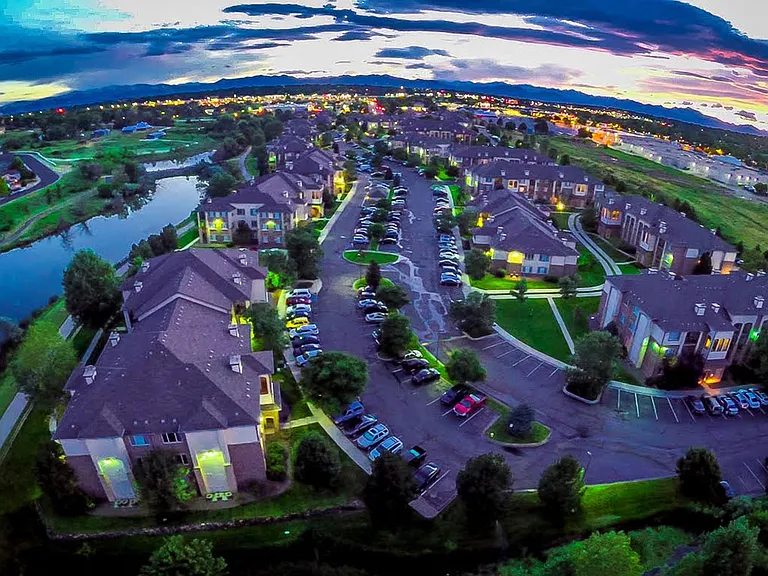 Aerial View of Lamberston Farms Apartments