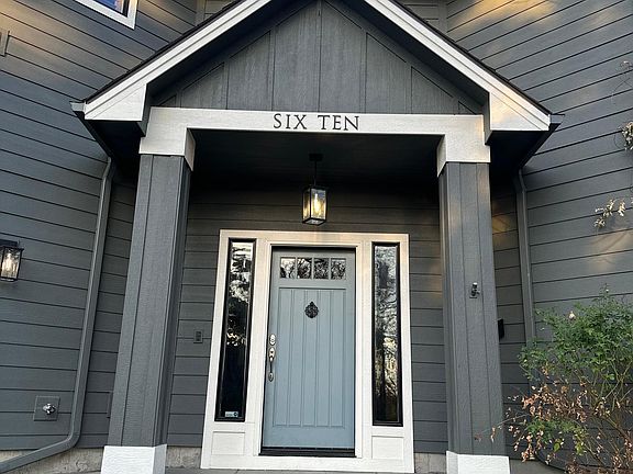 Front door in November