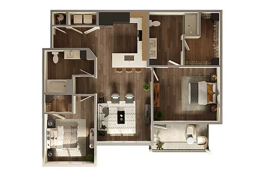 Floor plan The Amarillo