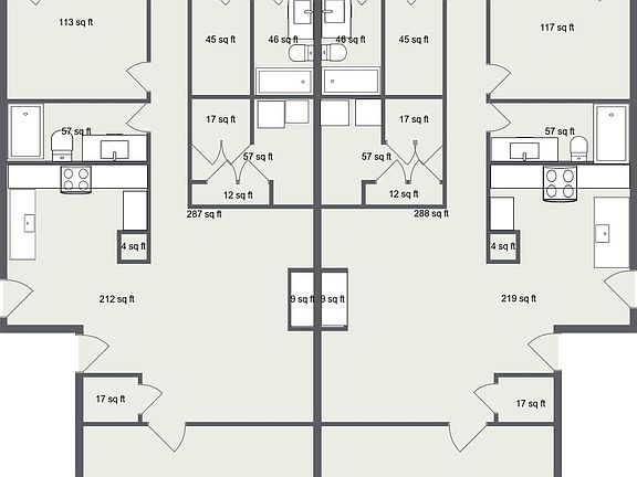 6608 is on the left side; 6606 is on the right side