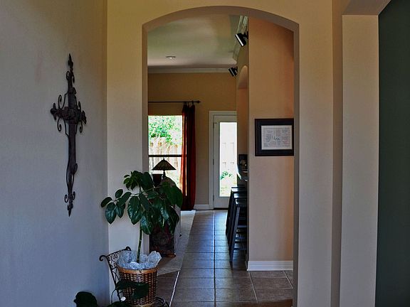 Inside front door