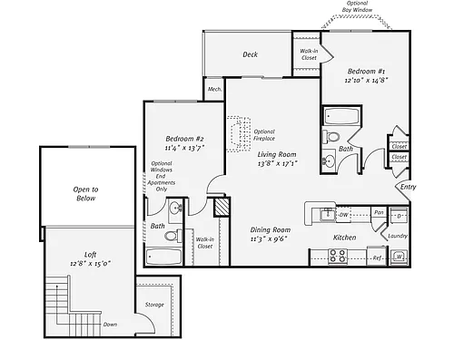 Floor plan BF2L