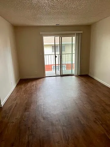 living room and balcony