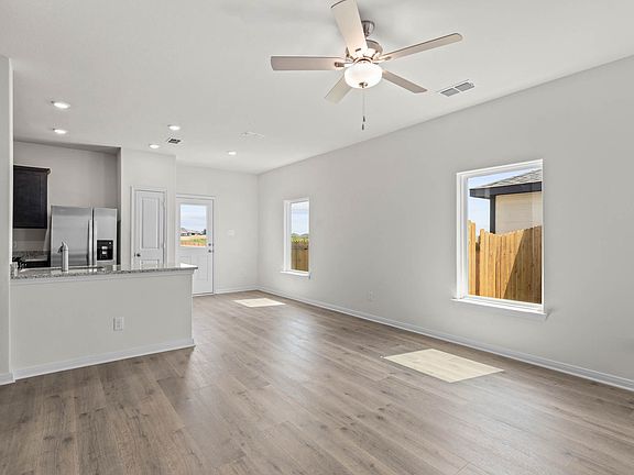 The Atticus has a wonderful open-concept layout with a spacious family room.