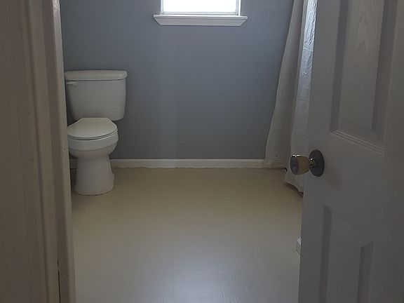 One bathroom 