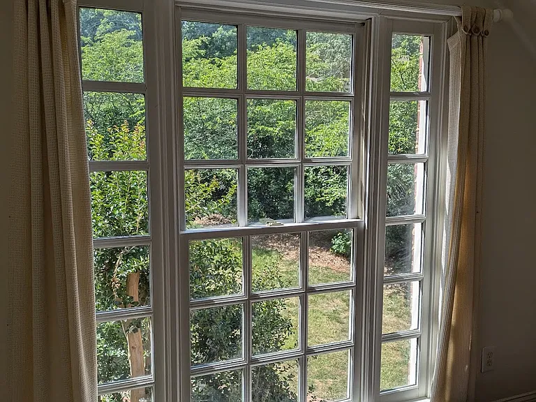 View of the front yard from the 2nd Bedroom.