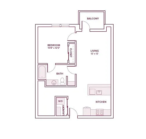 Floor plan A16D