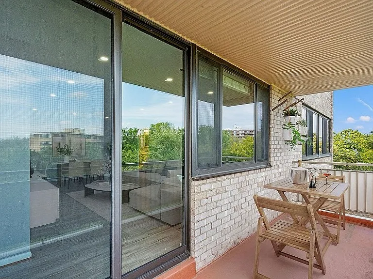 Large balcony