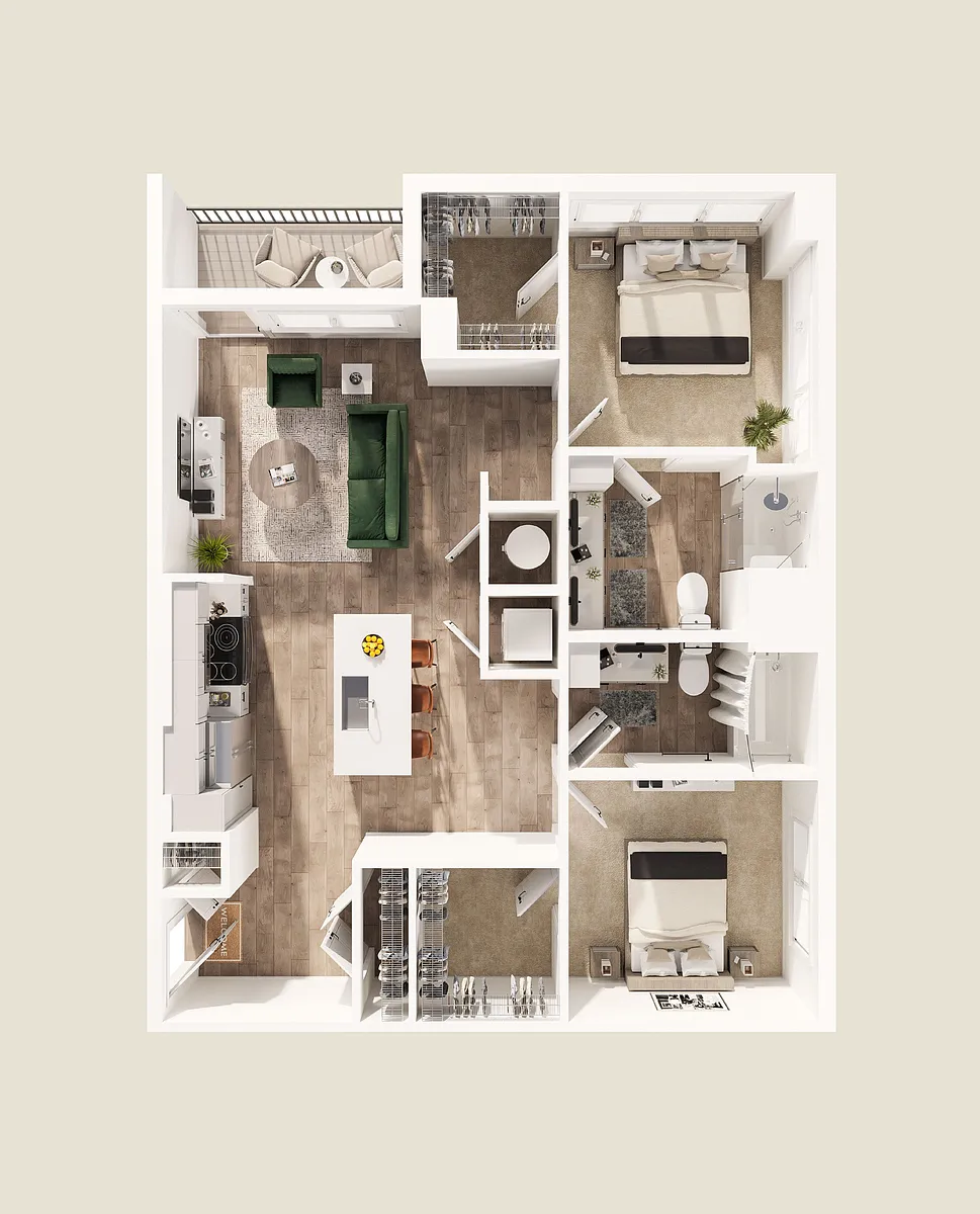 Floor plan B2