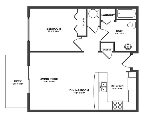 Floor plan Destin