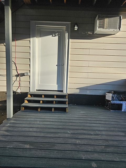 Entrance facing North