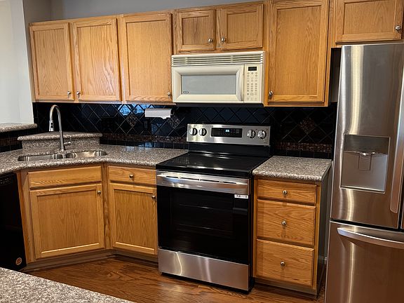 Kitchen with new-ish appliances