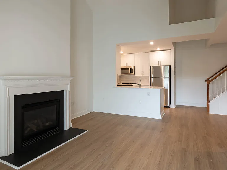 Living Room with Fireplace and Har