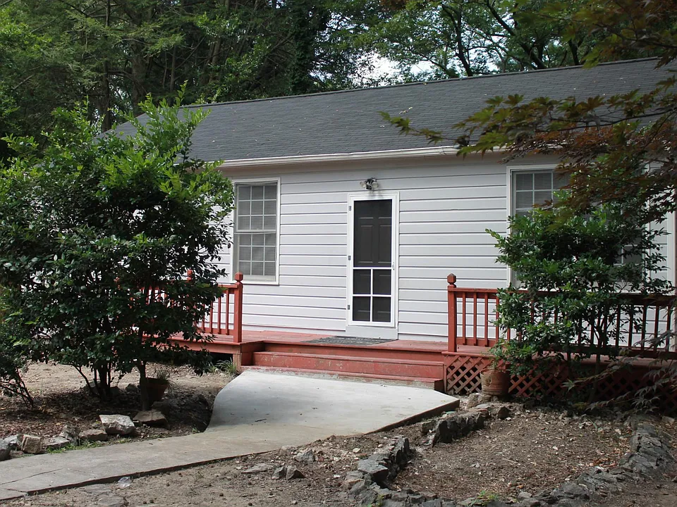 front of cottage house