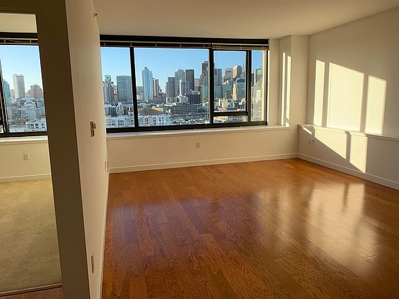Living room & partial bedroom