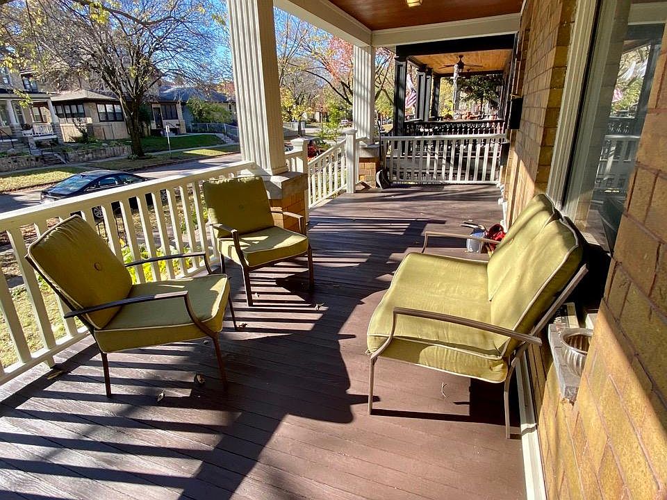 Covered Front Porch, view 1