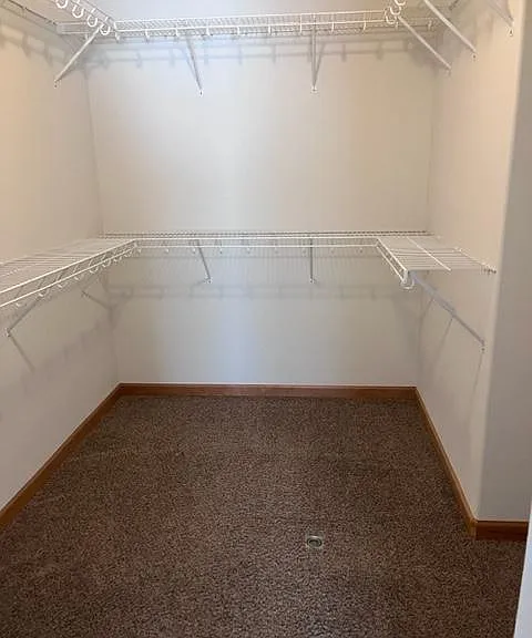 Master walk in closet