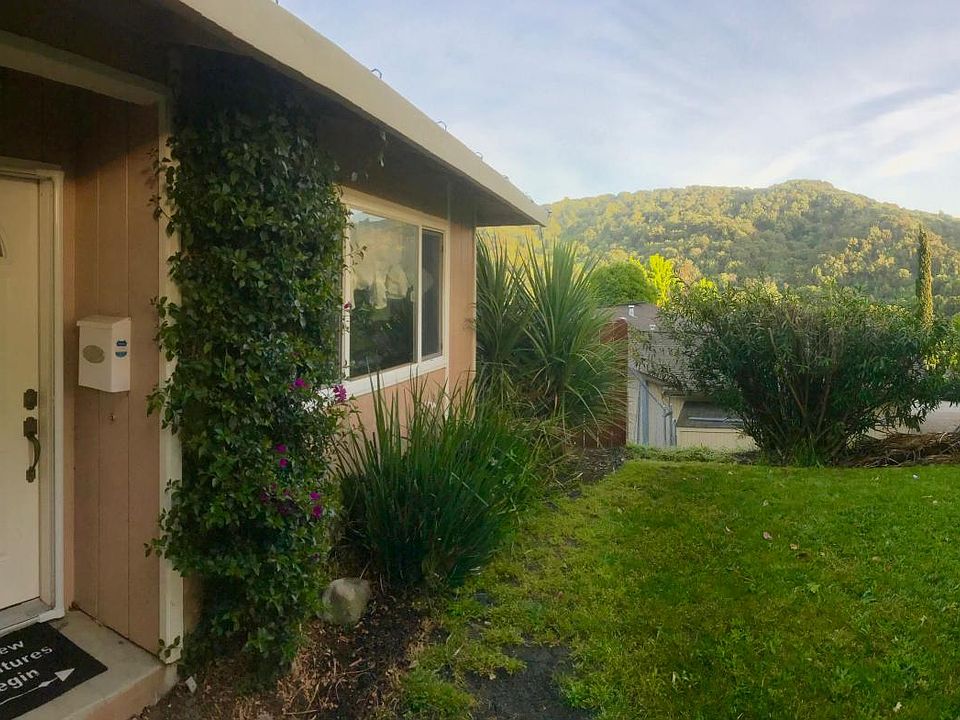 Front door and view of the Valley