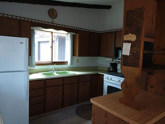 Kitchen with appliances included