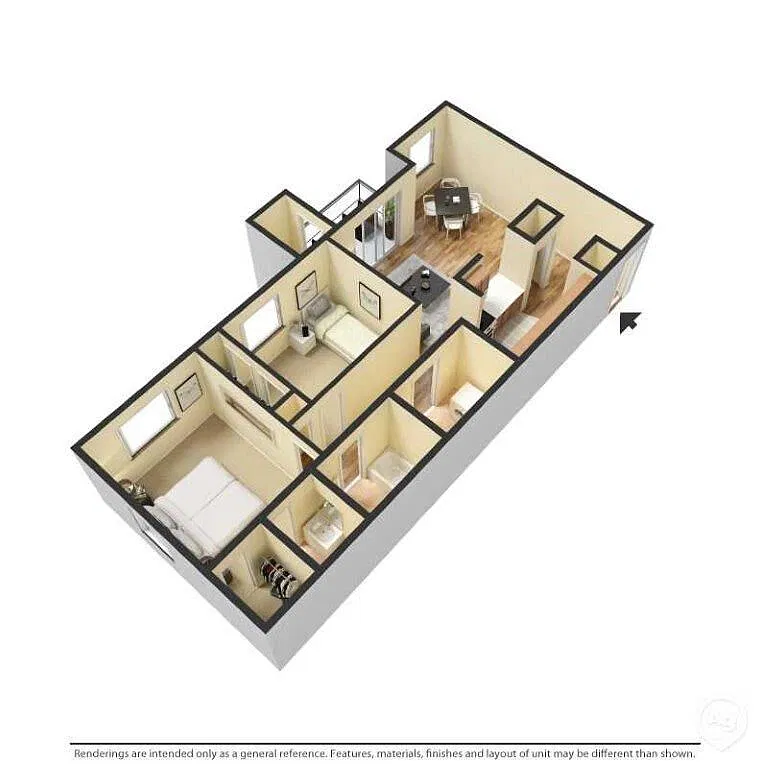 Floor plan Peregrine