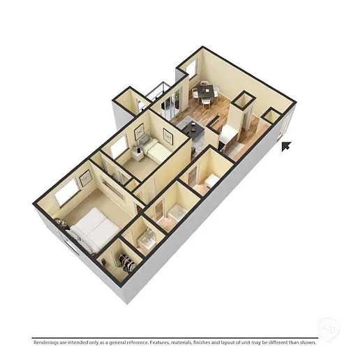 Floor plan Peregrine