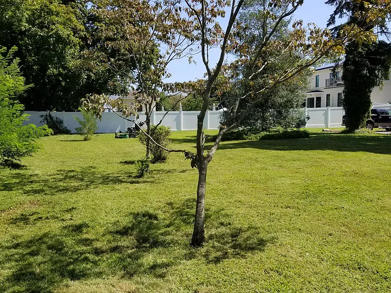 HUGE open back yard