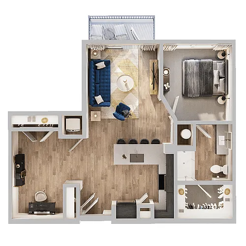 Floor plan A4D