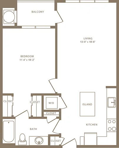 Floor plan A1.3 ALT