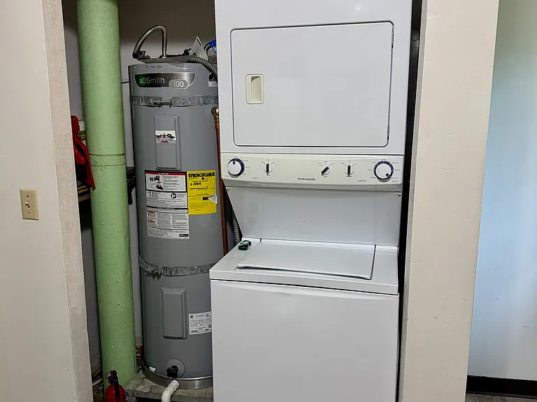 Washer and dryer