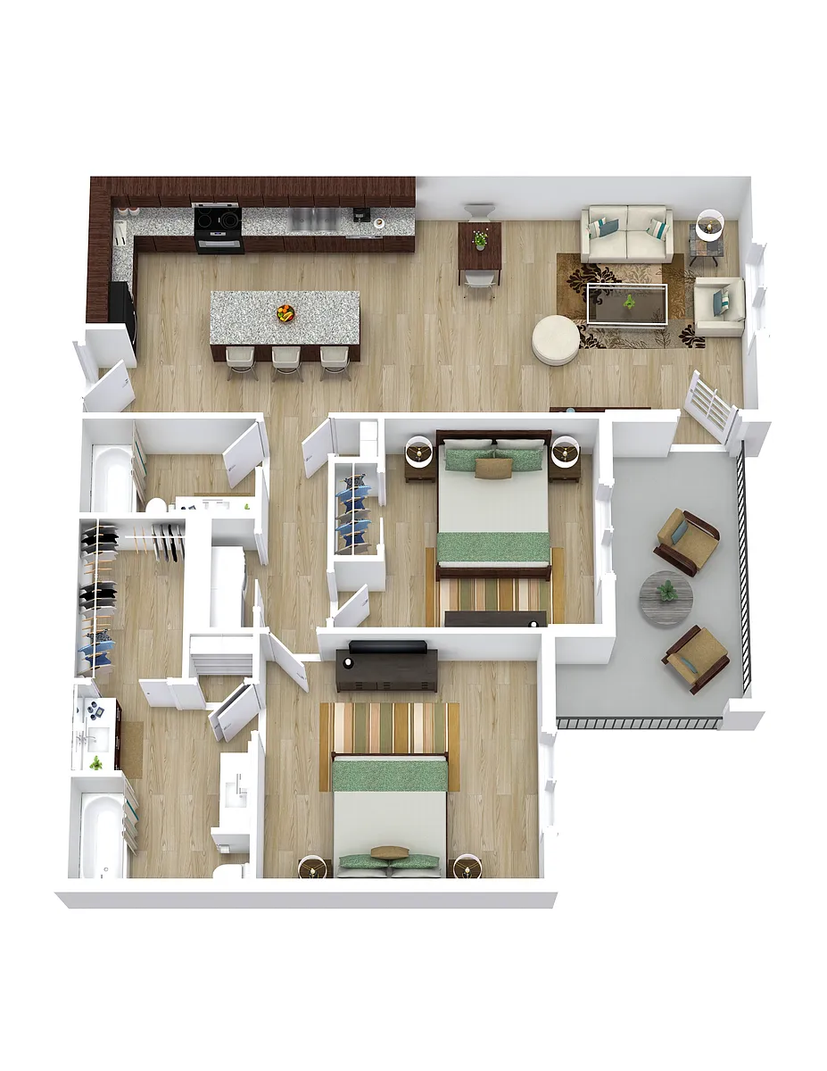 Floor plan B1