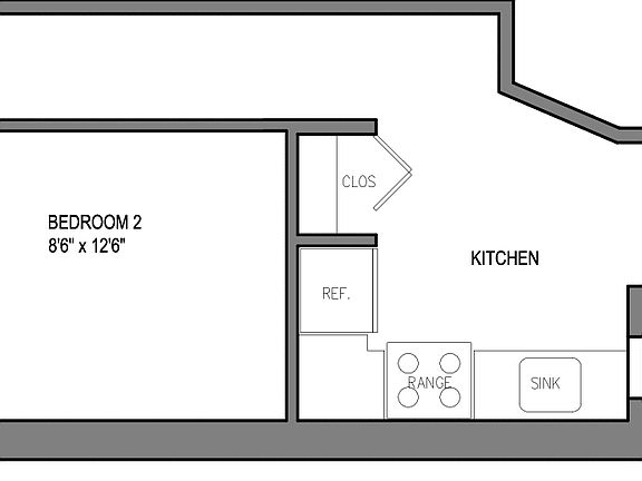2nd image of 310 W 116th St APT 1B
